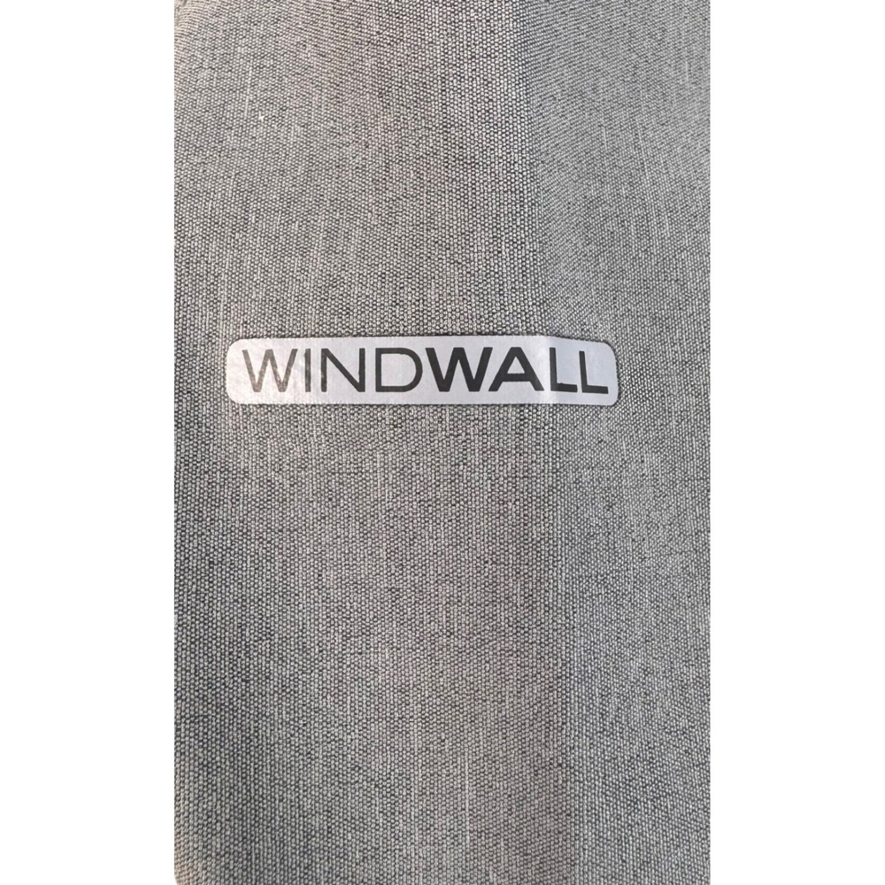 The North Face Jacket Womens Medium M/M Windwall Gray‎ Full Zip Outdoors Hiking - Picture 11 of 14